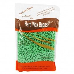 Воск пленочный Зеленый чай Hard Wax Beans, 100 г