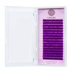 Ресницы фиолетовые Enigma (МИКС) 16 линий