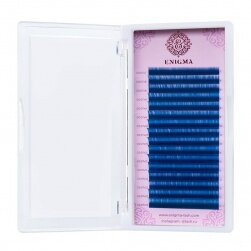 Ресницы синие Enigma (МИКС) 16 линий